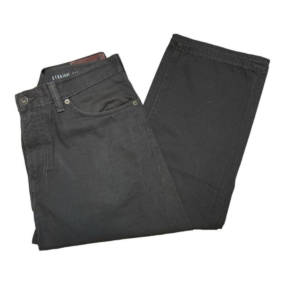 Dockers Men Brown Pants Straight Fit 100% Cotton 34 x 34 - Picture 1 of 10